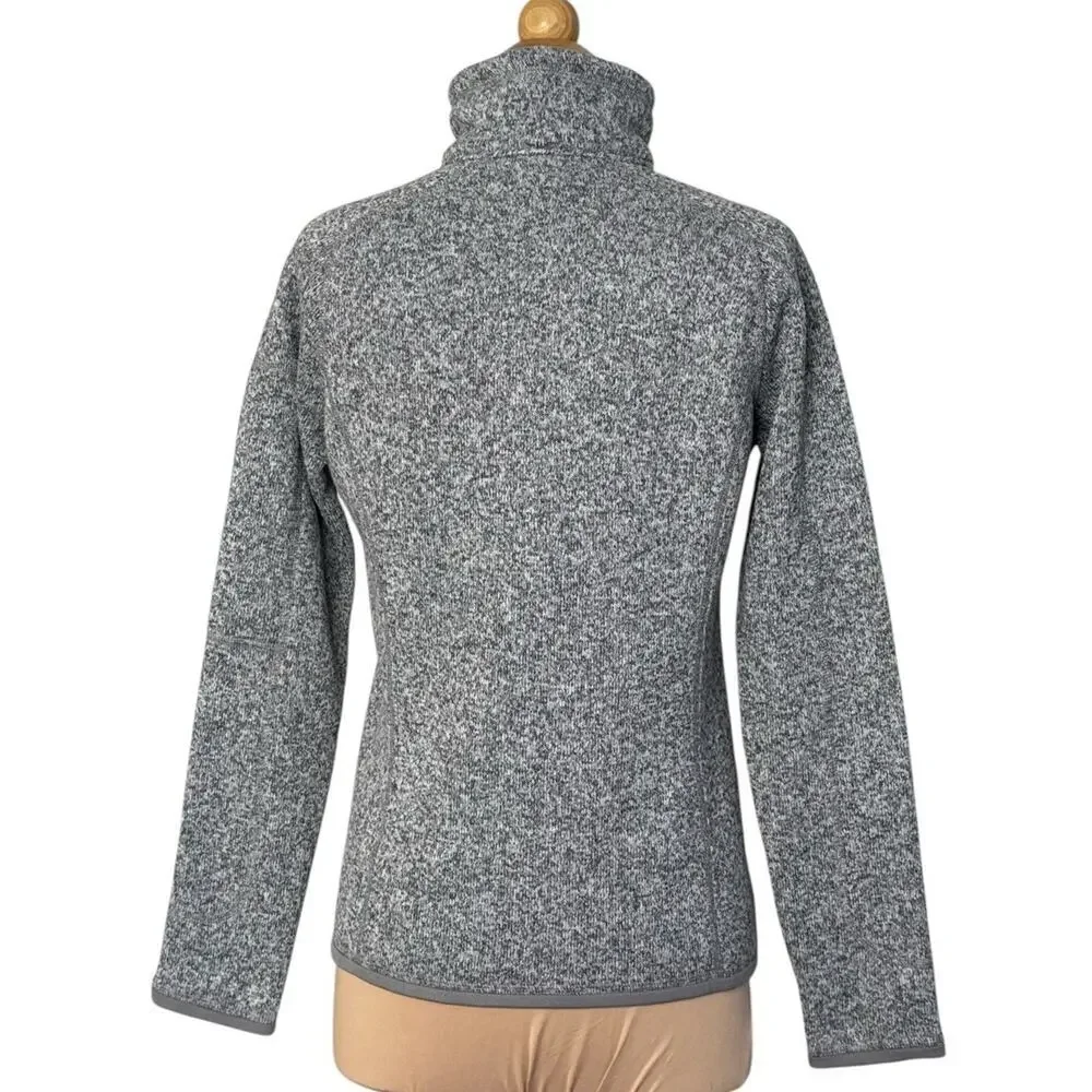 PATAGONIA Women's Better Sweater 1/4-Zip Fleece Pullover Recycled Fabric Size S - Picture 7 of 9